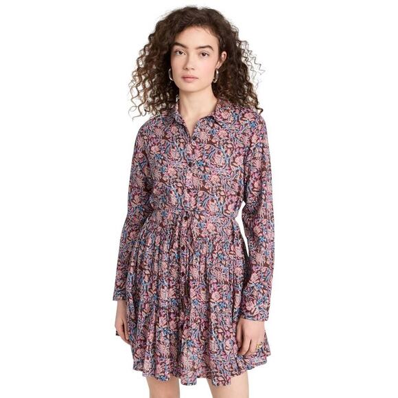 Apiece Apart Anna Shirt Dress in Bella Floral XS - Picture 1 of 3